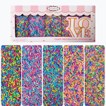Thumbnail for confect rainbow magic sprinkles mix colourful celebration sprinkles for cake decor 140 gms rainbow sprinkles 03