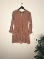 Thumbnail for trueBrowns Pink Velvet Short Top