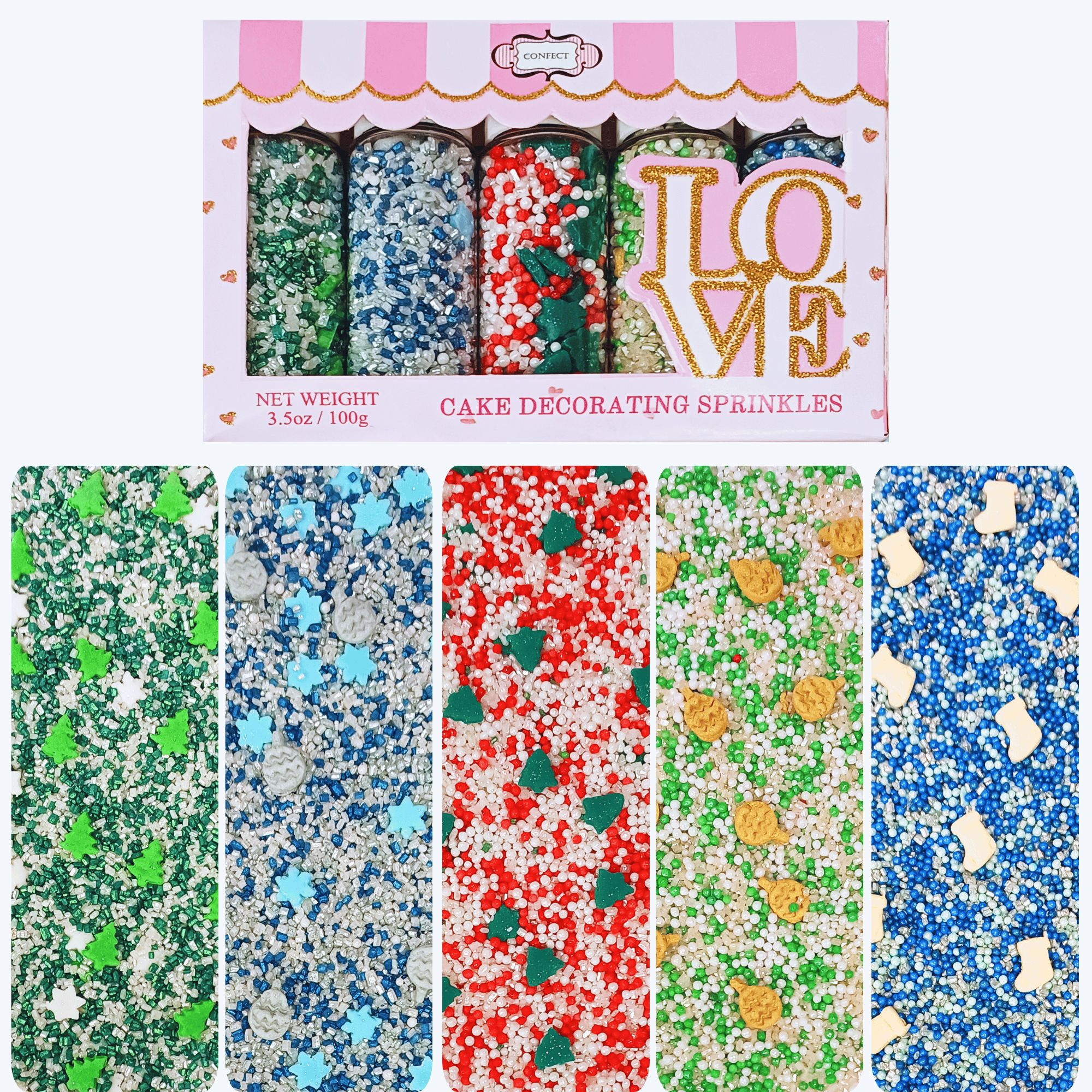christmas sprinkles ch multipack 27 100 gms