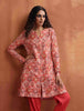 trueBrowns Beige Print Kurta Co-ord Set - Distacart