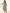 trueBrowns Green Cotton Ikat Flared Kurta Pant Set - Distacart