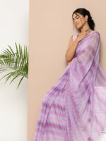 Thumbnail for Ahalyaa Womens Chiffon Printed Saree - Distacart