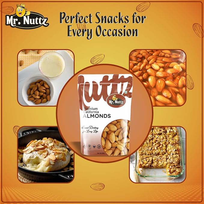 Mr. Nuttz California Almonds Pouch - Dista