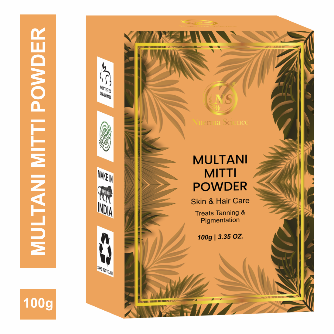 Nuerma Science Multani Mitti Powder For Glowing Skin & Anti Pigmentation - Distacart