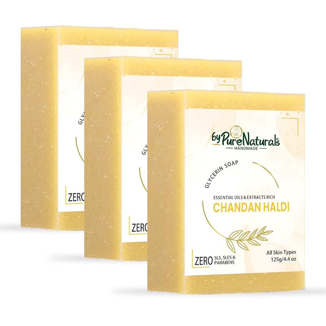 byPureNaturals Chandan Haldi Soap - Dista