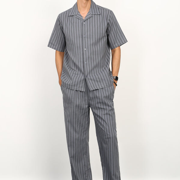 Fabmade Graphite Rhythm Co-Ord Set - Distacart