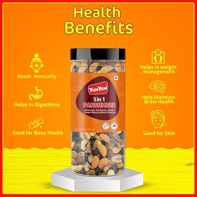 Yum Yum 5 In 1 Panchmeva Jar - Dista