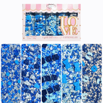 Thumbnail for confect boys baby shower sprinkles gender reveal sprinkles edible sprinkles assorted pack of 5 baby shower 28
