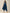 trueBrowns Classic Blue Slub Texture Sleeveless Flared Kurta Pant Set - Distacart