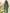 trueBrowns Green Cotton Dobby Relaxed Co-ord Set - Distacart
