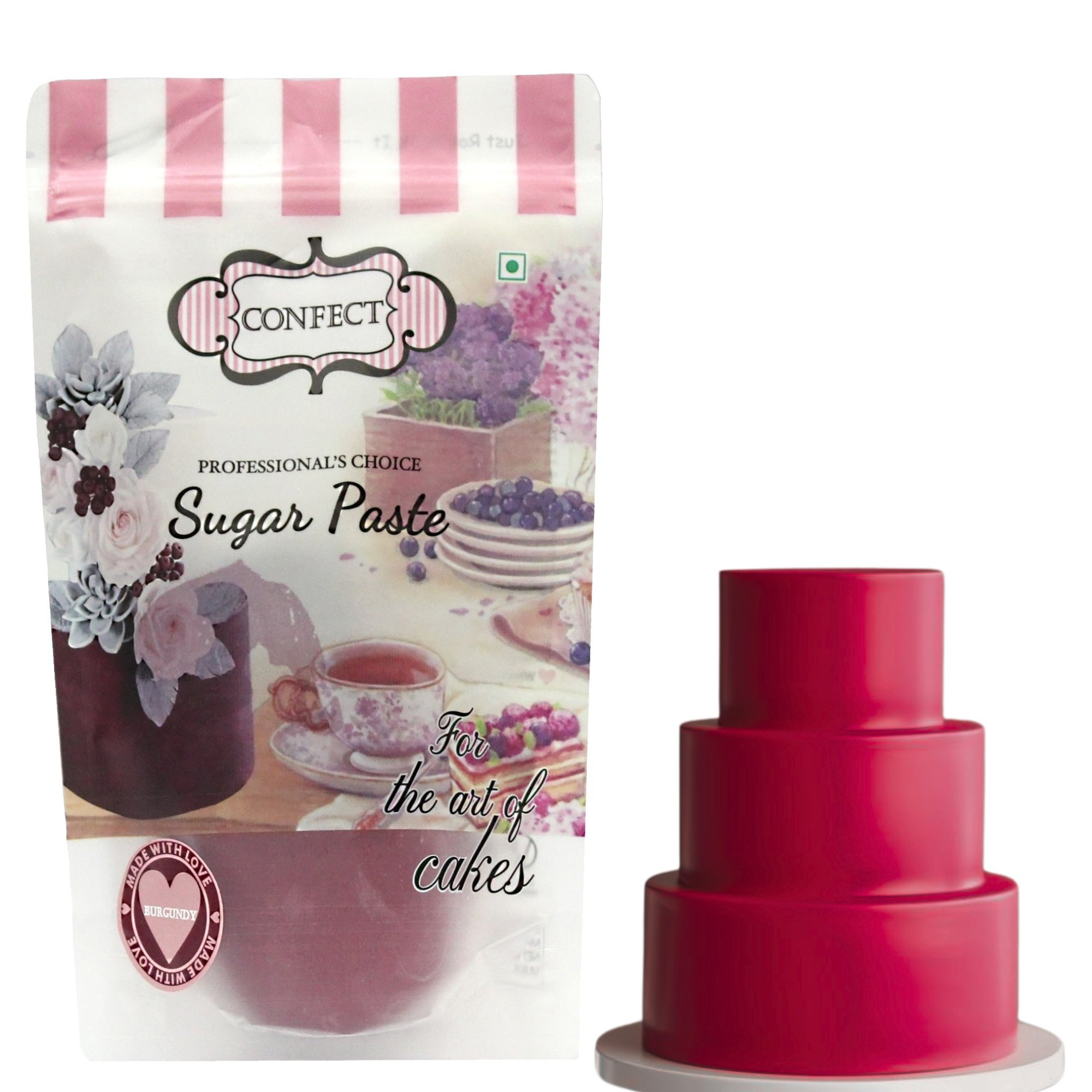 magenta fondant edible sugarpaste 1kg