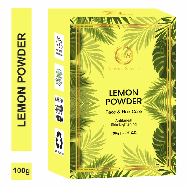 Nuerma Science Lemon Peel Powder For Skin & Hair - Distacart