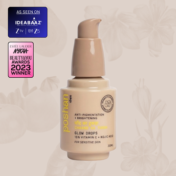 Poshan Skincare Chaand Ka Tukda 15% Vitamin C Glow Drops - Dista