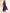 trueBrowns Purple Viscose Dobby Slit Kurta Pant Set - Distacart
