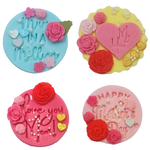 Thumbnail for confect celebration toppers for cakes cupcakes cake decorations supplies 100gms mday topper 02