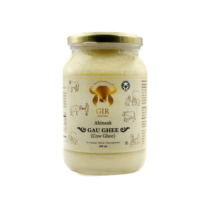 Gir Ahinsak Gau Ghee (A2) Bilona - Distacart