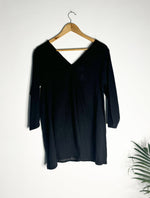 Thumbnail for trueBrowns Black Slub Top