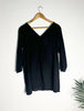 trueBrowns Black Slub Top - Distacart