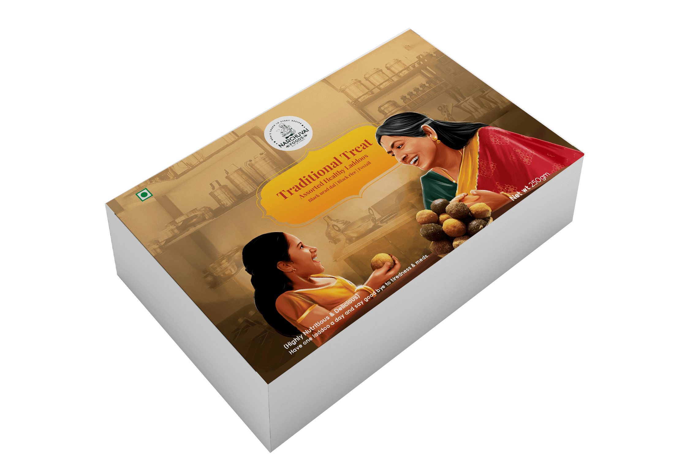 Narchuvai Foods Assorted Millet Laddoos