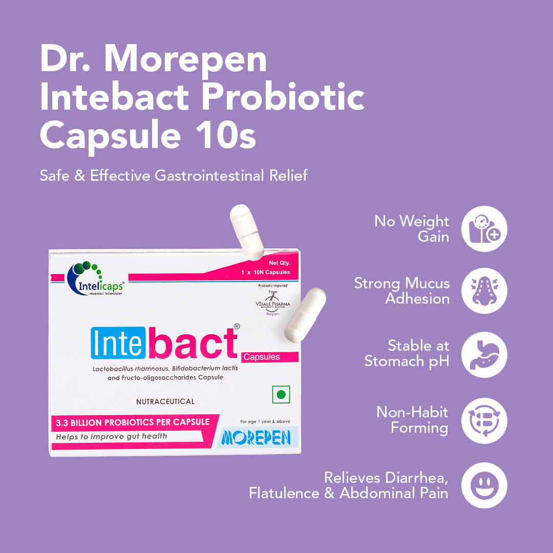 Dr. Morepen Intebact Probiotic Capsules