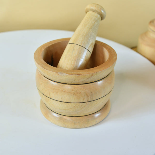 Sowpeace Premium Wooden Pestle for Precise Grinding