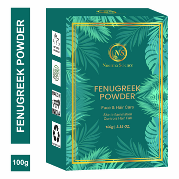 Nuerma Science Fenugreek Powder (Methi Powder) For Anti Hair Loss & Anti Dandruff - Distacart
