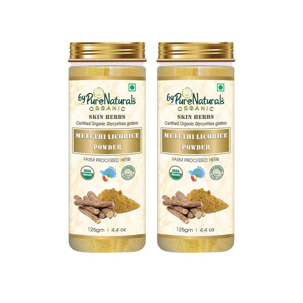 byPureNaturals Organic Mulethi Licorice Powder - Dista