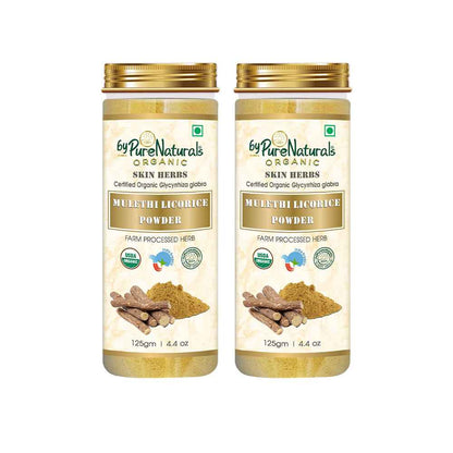 byPureNaturals Organic Mulethi Licorice Powder - Dista
