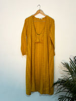 Thumbnail for trueBrowns Mustard Jacket Top Pant Set