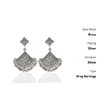 Thumbnail for New Stylish Oxidized Gold-Polished Gold Drop Earrings for Womens by House of Ree - Distacart