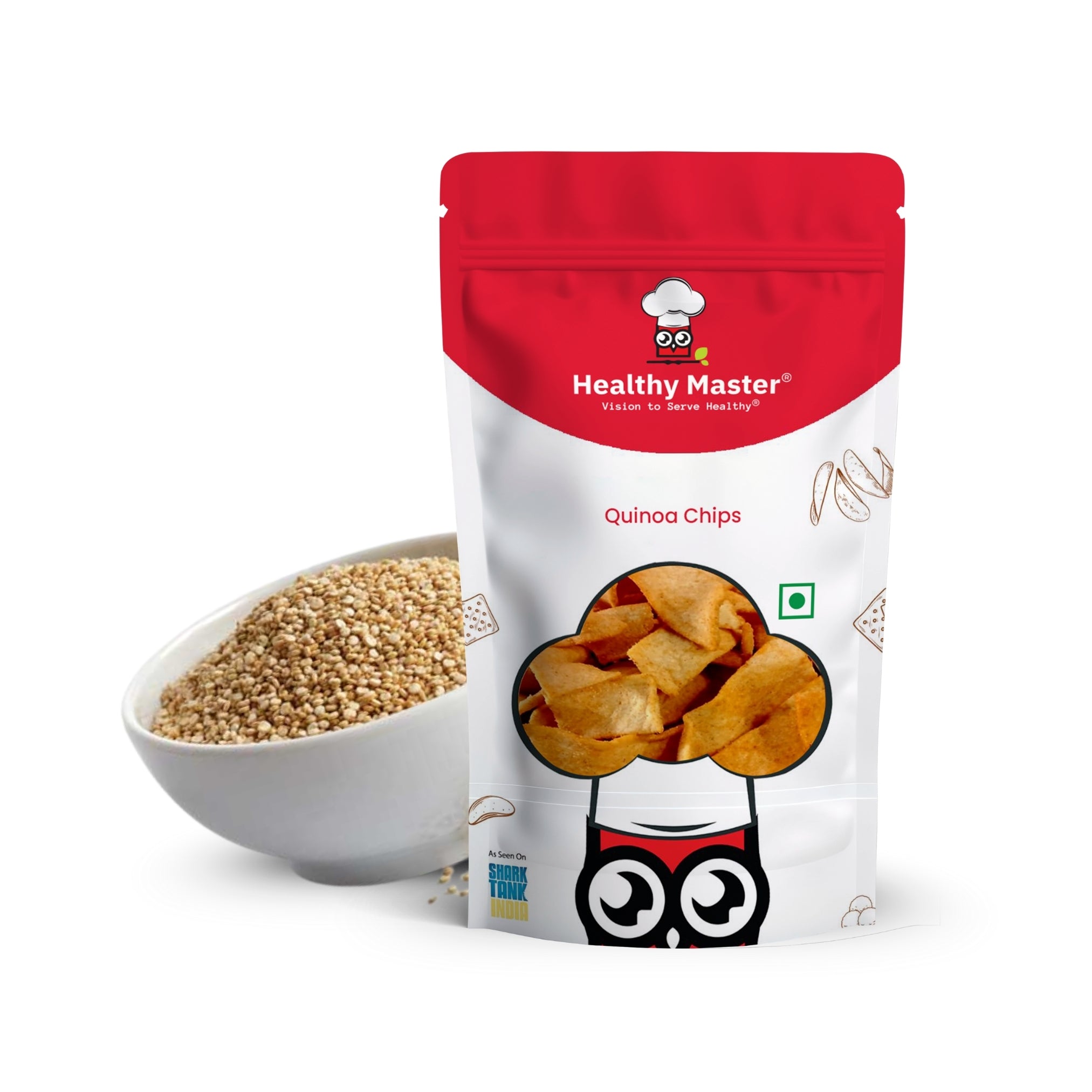 Healthy Master Light & Crispy Quinoa Chips | Millet Chips - Distacart