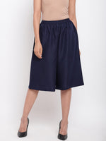 Thumbnail for trueBrowns Linen Cotton Blue Pant - Distacart