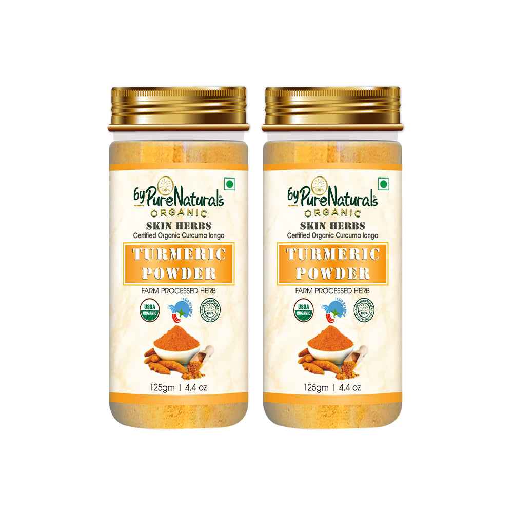 byPureNaturals Organic Turmeric Powder (Daru Haridra) - Dista