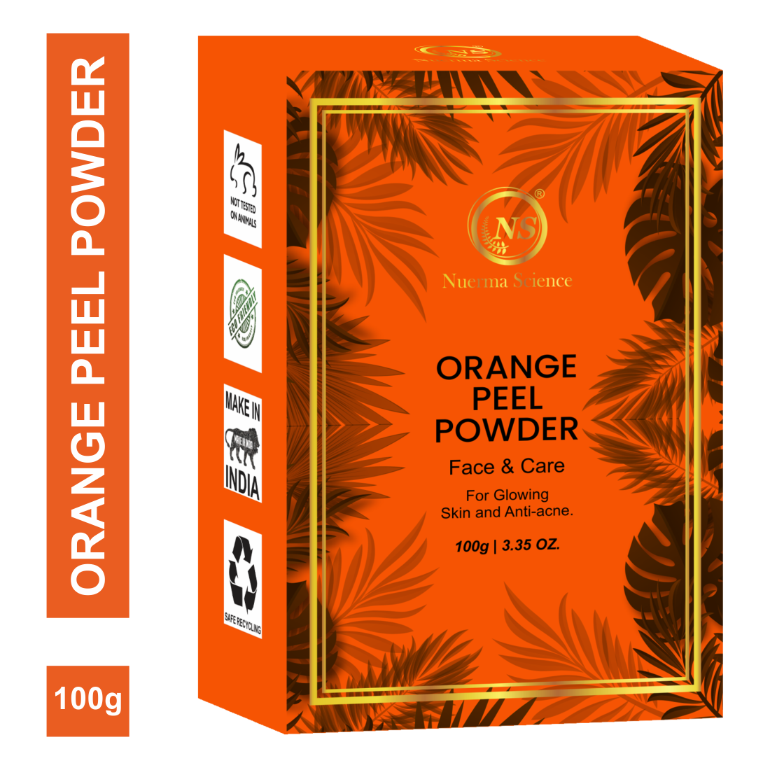 Nuerma Science Orange Peel Powder For Glowing Skin & Anti Acne - Distacart