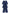 Ahalyaa Girls Navy Blue Velvet Angrakha Gotta Patti Kids Kurta with Palazzos - Distacart