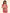 trueBrowns Maroon Muslin Ikat Blouse