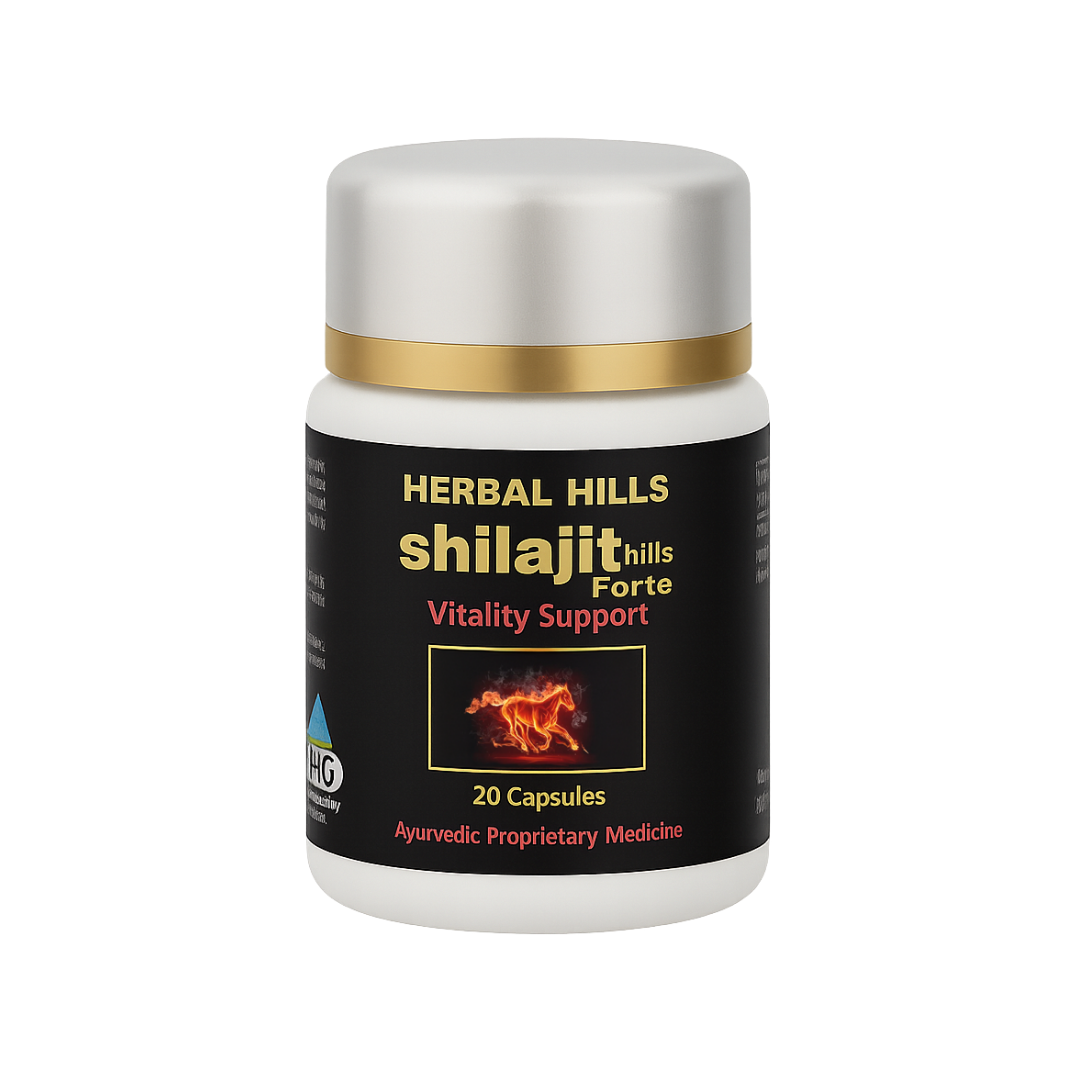 Herbal Hills Sjills Forte Vitality Support Capsules - Distacart