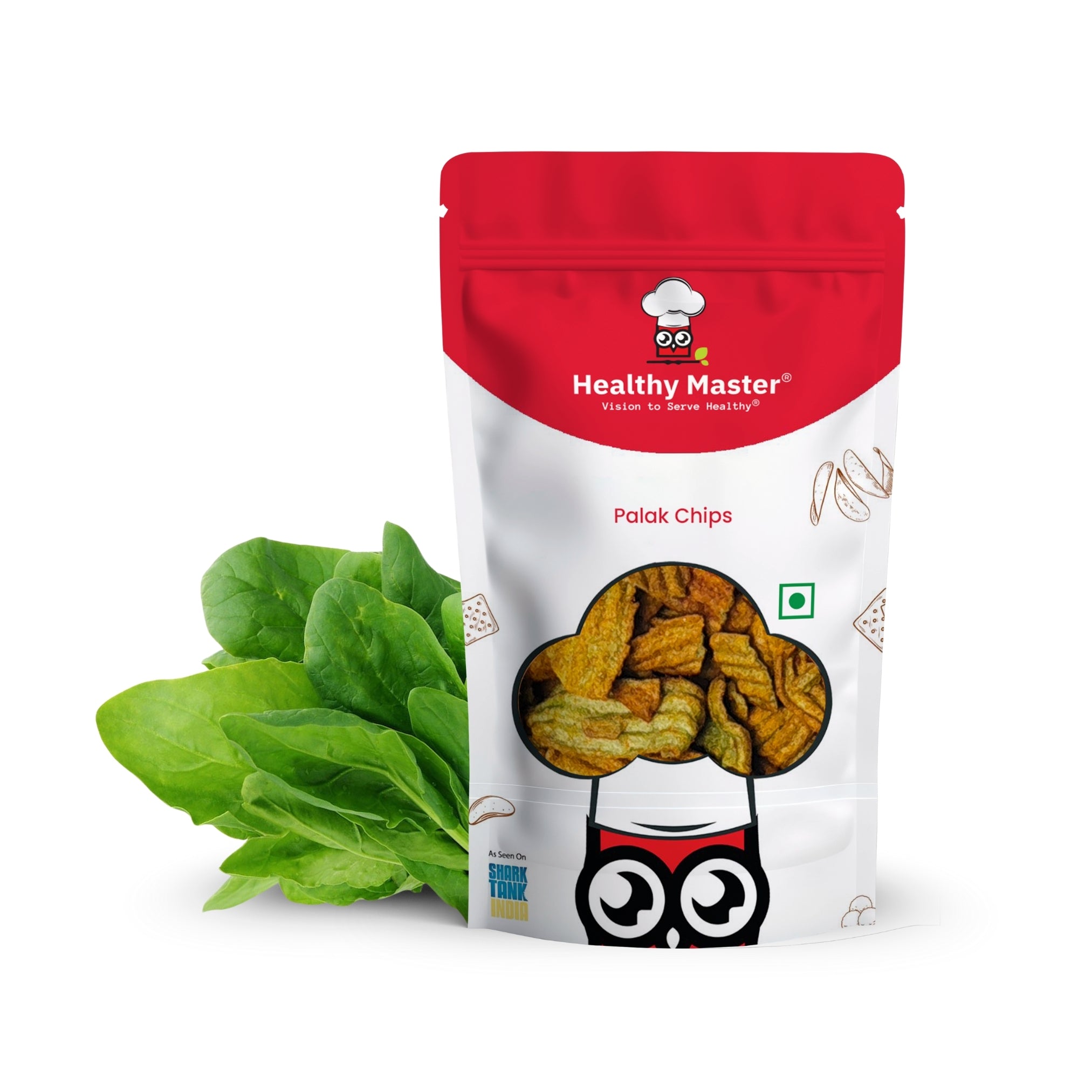 Healthy Master Light & Crispy Palak Chips | Spinach Chips - Distacart