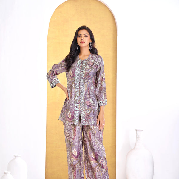 BulBul Saumya Muave Co-Ord Set