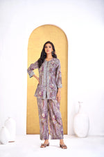 Thumbnail for BulBul Saumya Muave Co-Ord Set