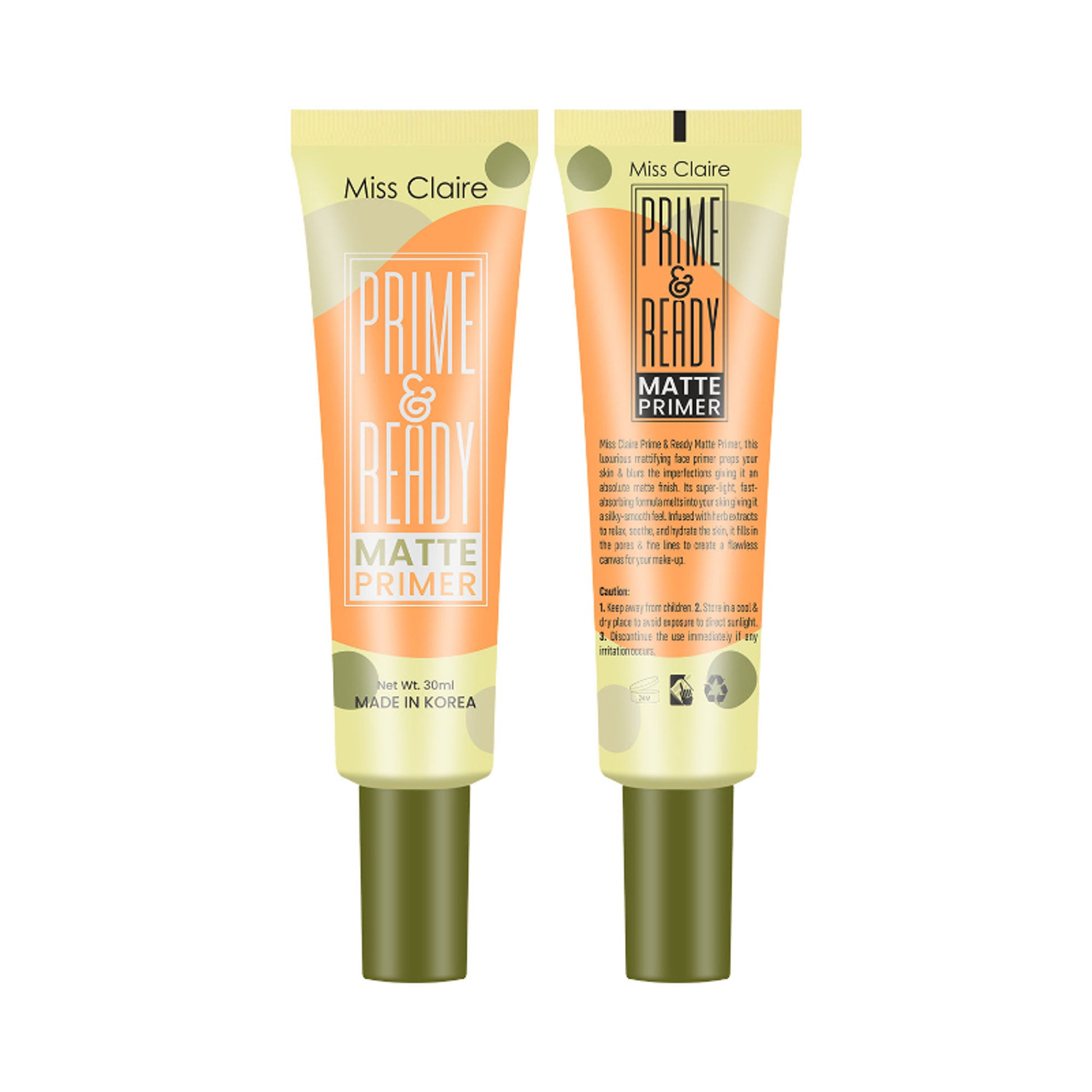 Miss Claire Prime & Ready Matte Primer - Distacart