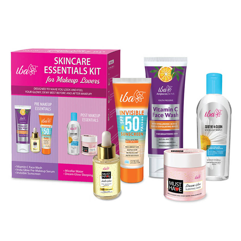 Image 1 of 200 g for the product Iba Skincare Essentials Kit For Makeup Lovers