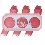 Thumbnail for Matt Look Feel The Blush Baked Blush Trio Palette - 03 Fascinated