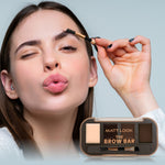 Thumbnail for Matt Look The Brow Bar Eyebrow Enhancer Eyeshadow Palette - Natural 02
