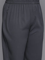 Thumbnail for Sztori Plus Size V Neck A Line Kurta With Trouser - Distacart