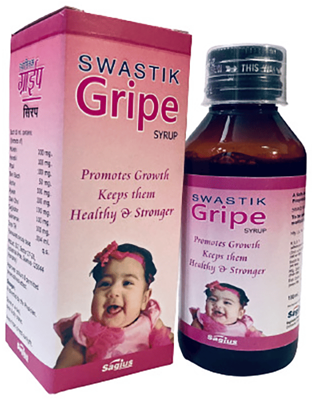 Sagius Swastik Gripe Syrup