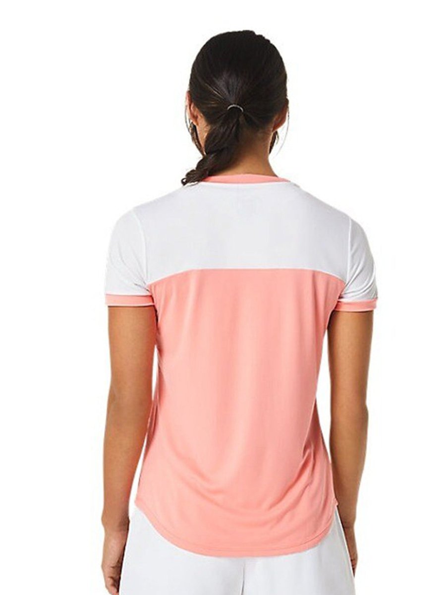 ASICS Court SS Colourblocked Short Sleeved T-Shirt - Distacart