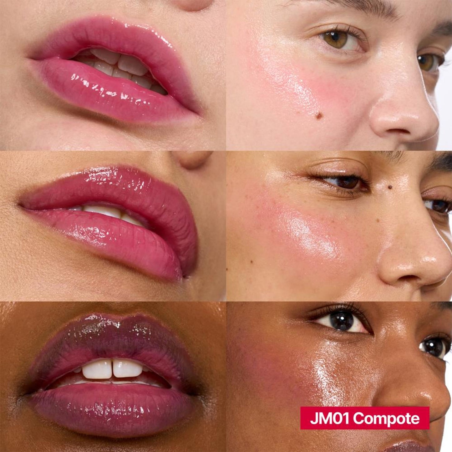 fwee Lip&Cheek Glowy Jelly Pot - JM01 Compote - Distacart