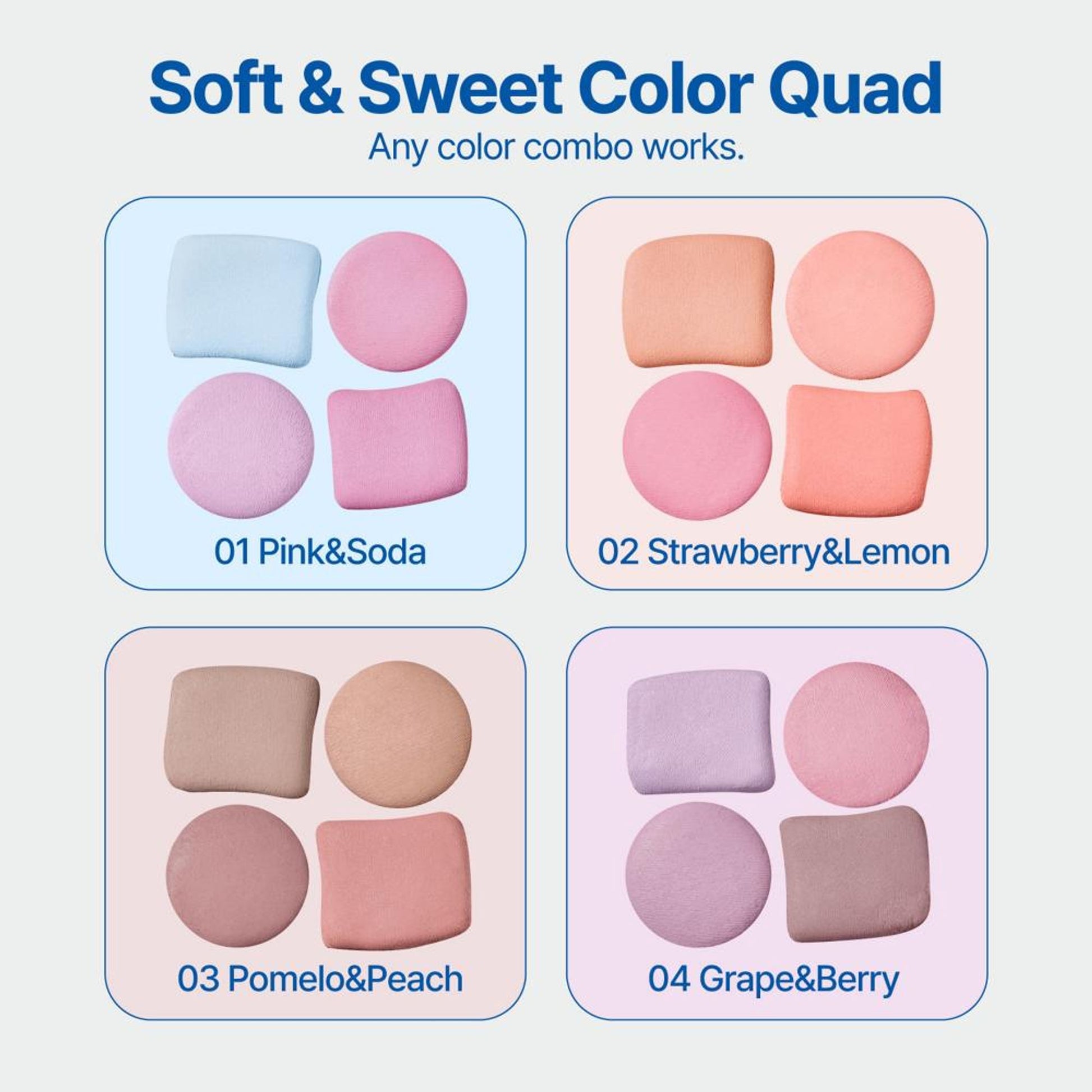 fwee Pocket Cheek Palette - CP01 PinkNSoda - Distacart