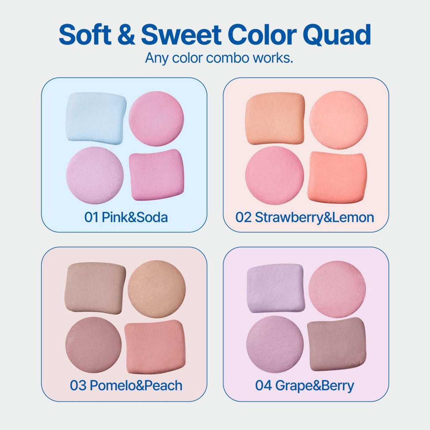 fwee Pocket Cheek Palette - CP04 GrapeNBerry - Distacart